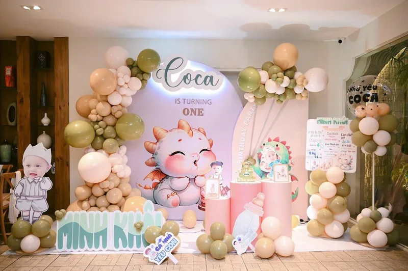 Mẫu trang trí mừng thọ, sinh nhật cho mẹ ấm cúng