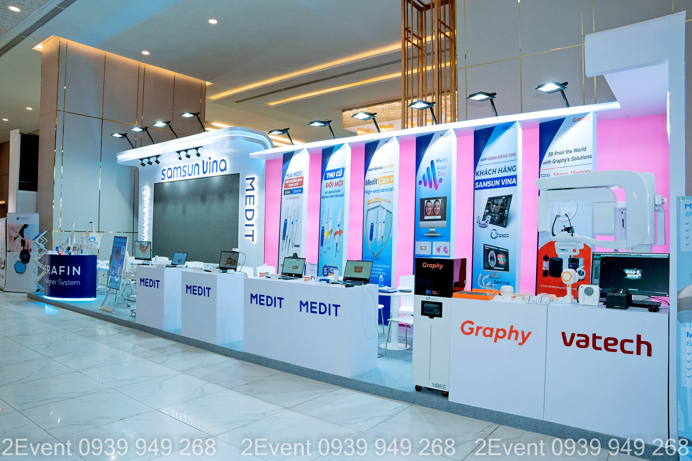 Thi công gian hàng triển lãm sự kiện 2Event
