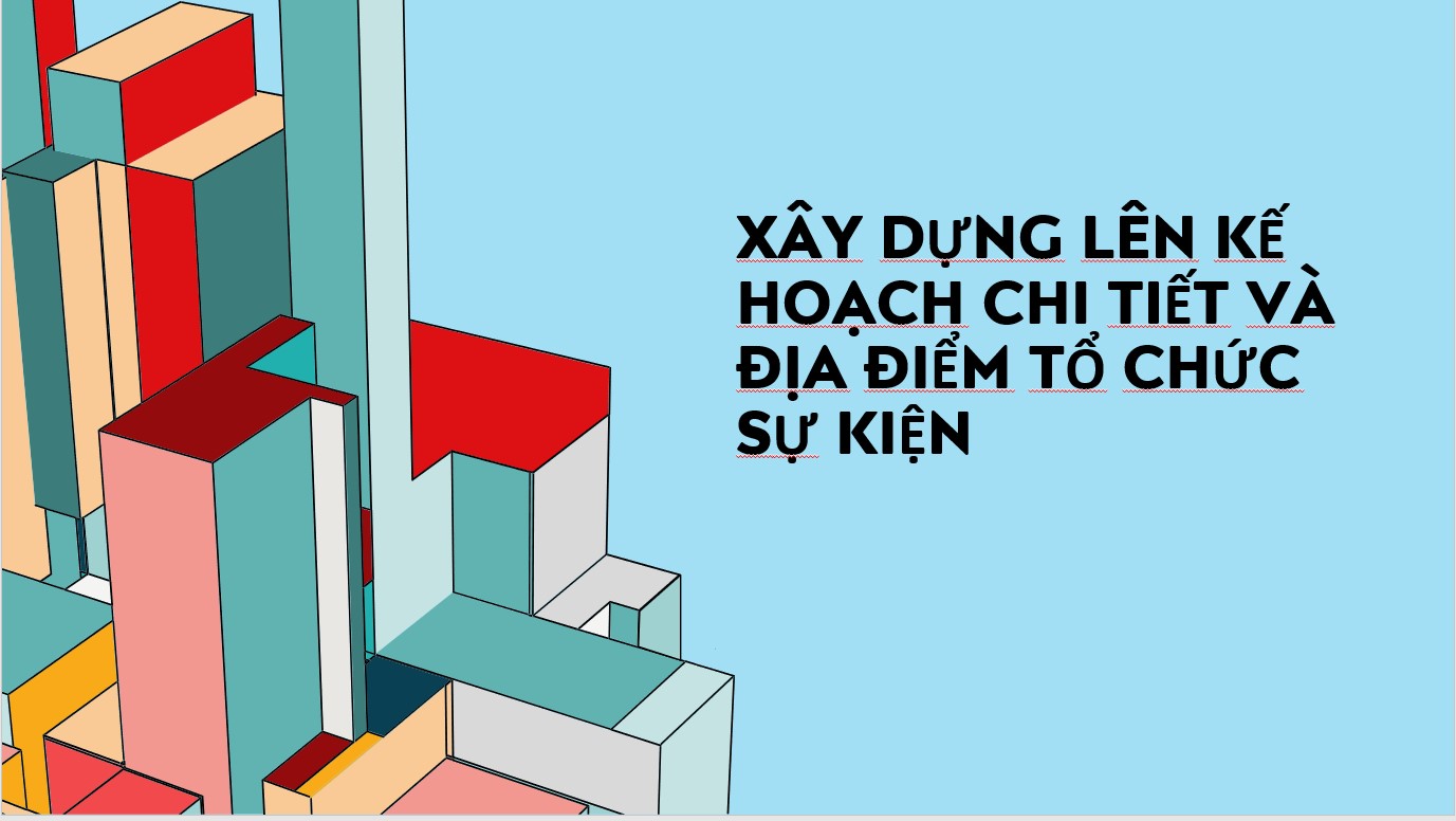 lên kế hoạch cho sự kiện