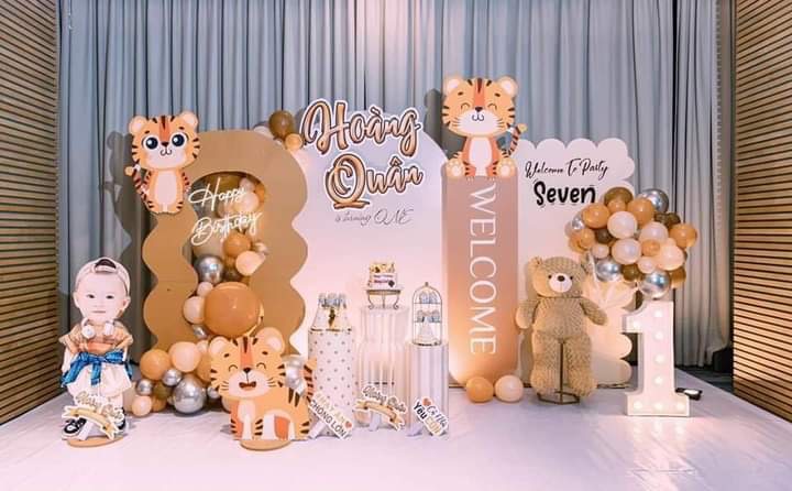 trang trí sinh nhật cho bé trai tại quận 07, tphcm