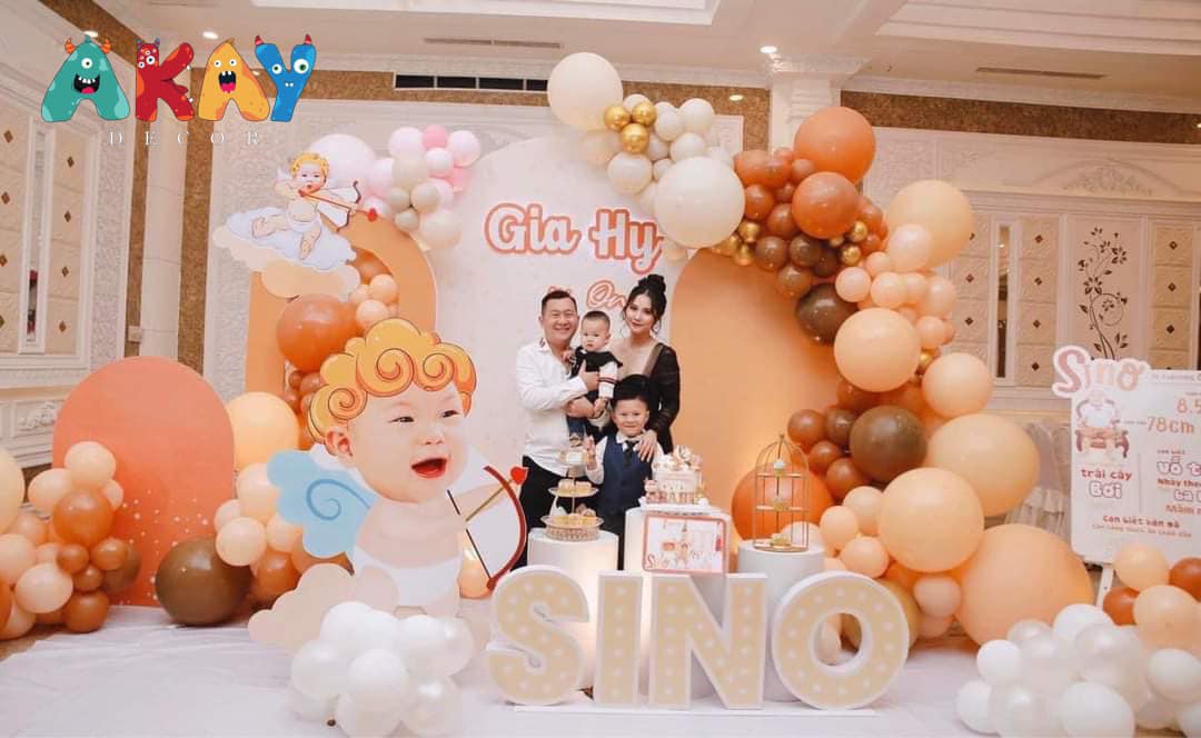 trang trí thôi nôi cho bé trai quận 7